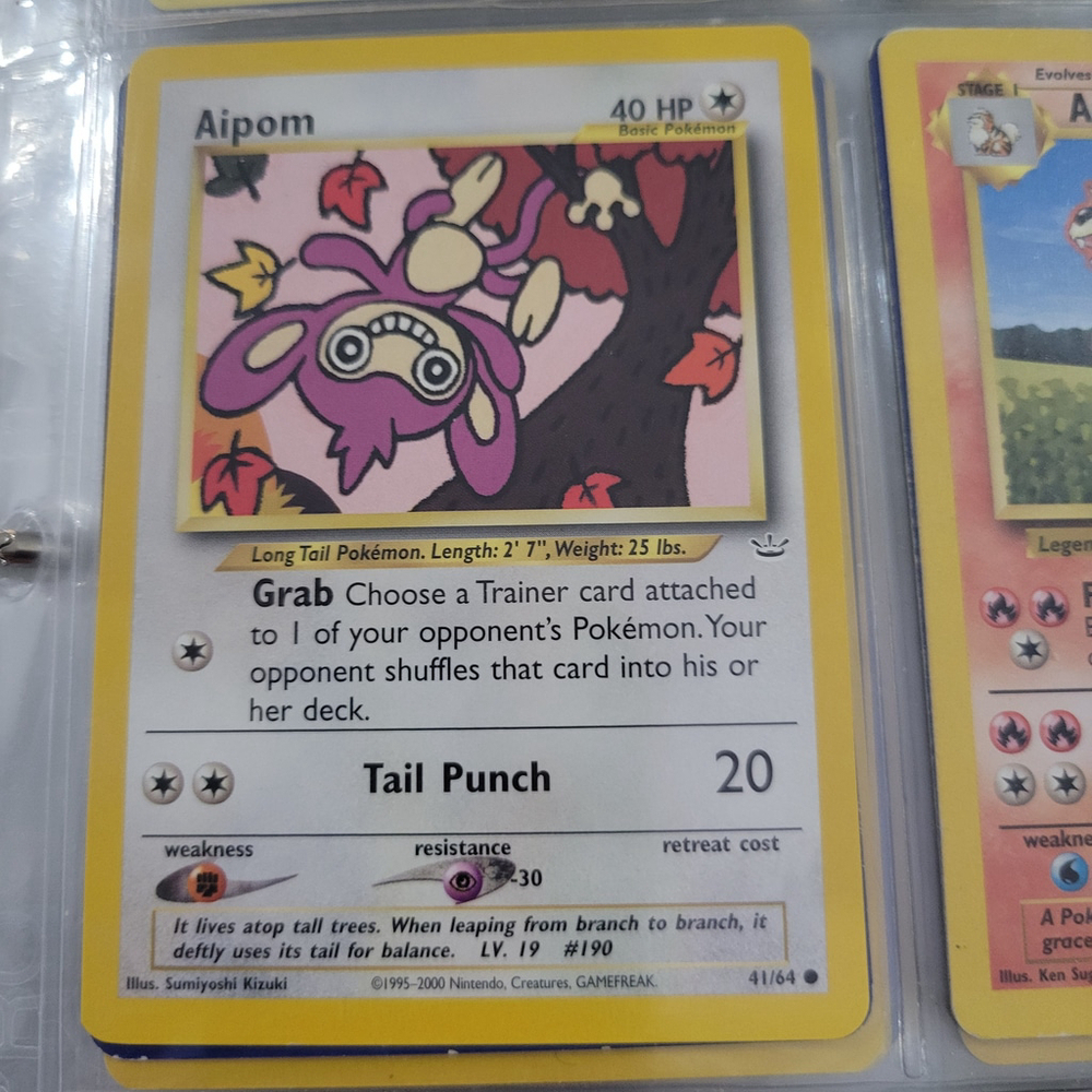 Pokemon Card Aipom